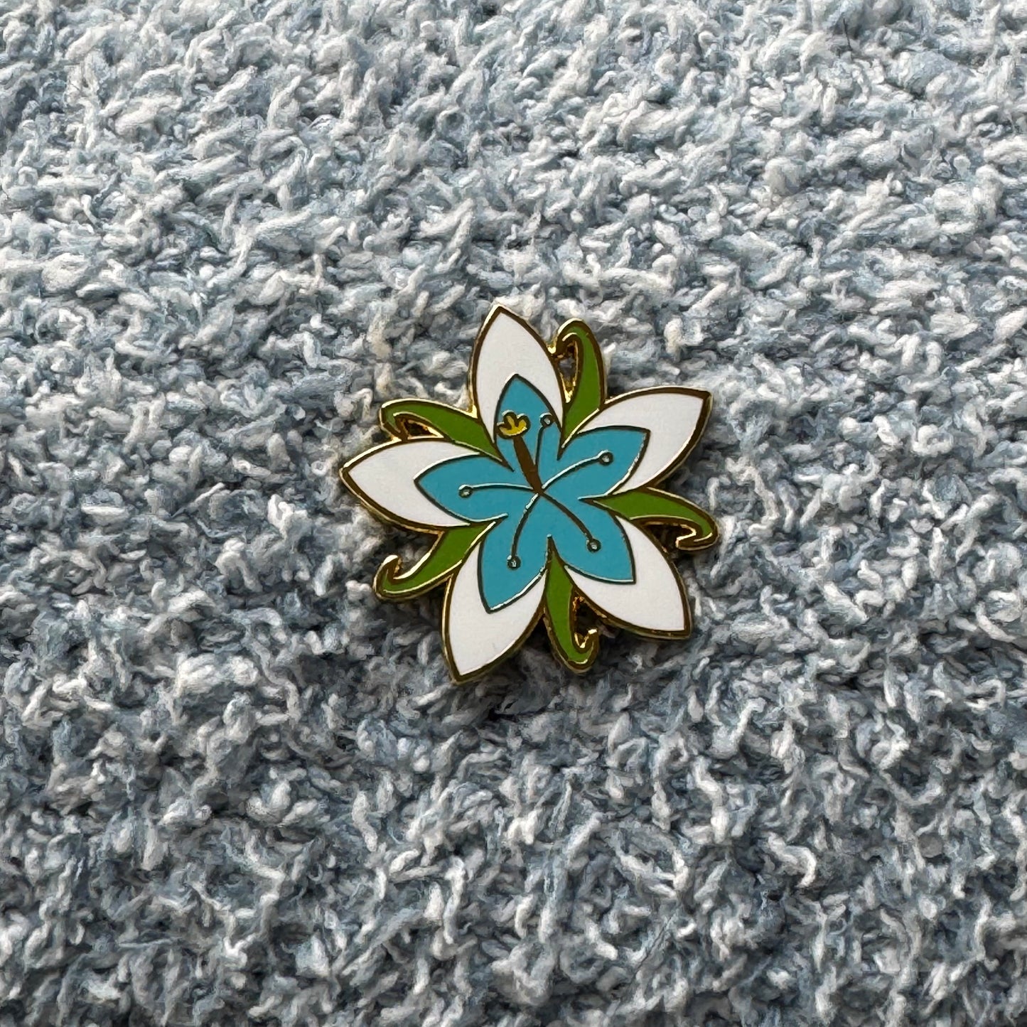Silent Princess Enamel Pin