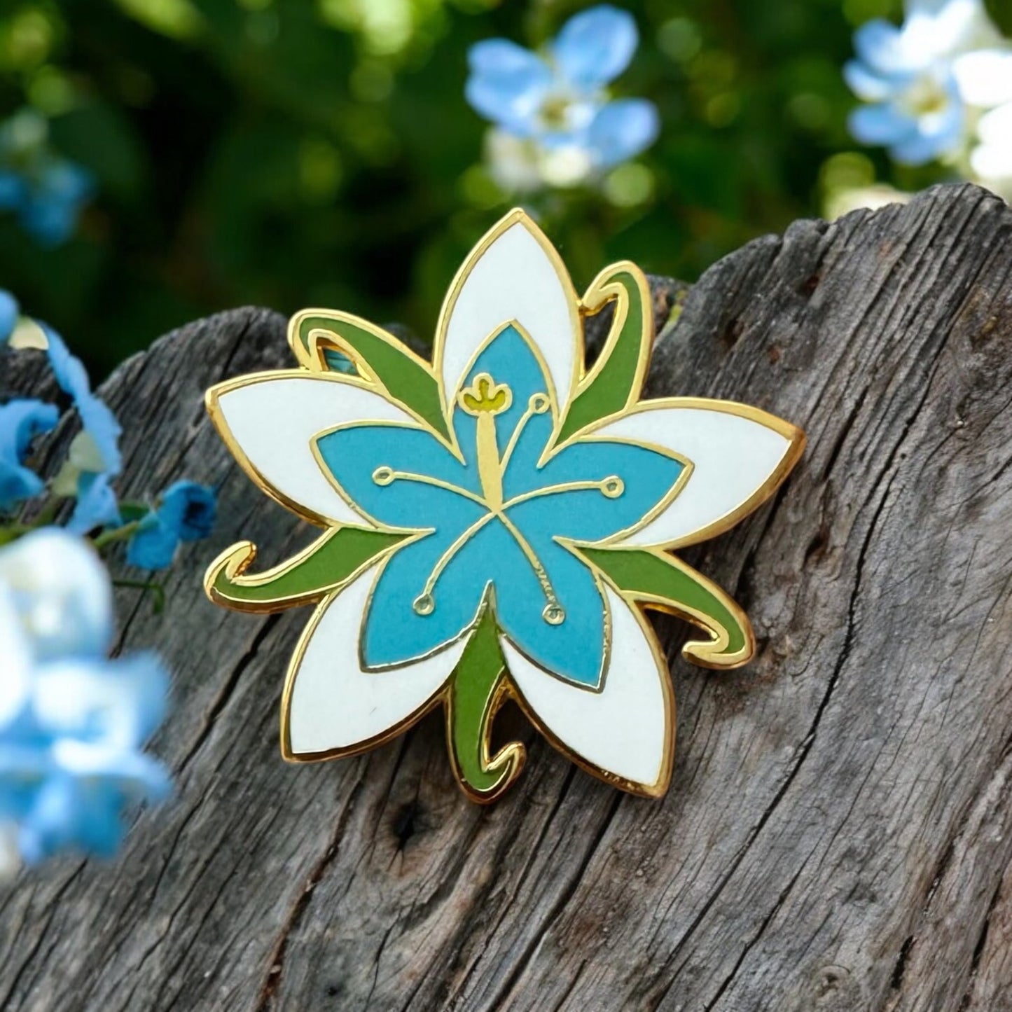 Silent Princess Enamel Pin
