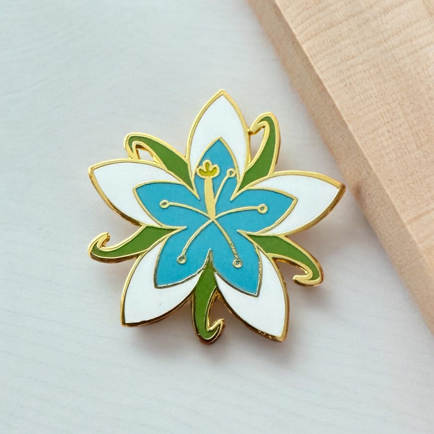 Silent Princess Enamel Pin